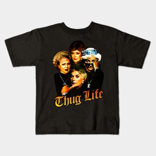 Thug Life golden Kids T-Shirt